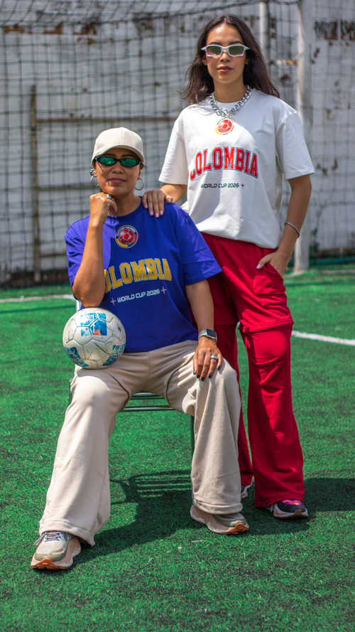 CAMISETA PARA EL MUNDIAL FUTBOL COLOMBIA 2026|Color:AZUL