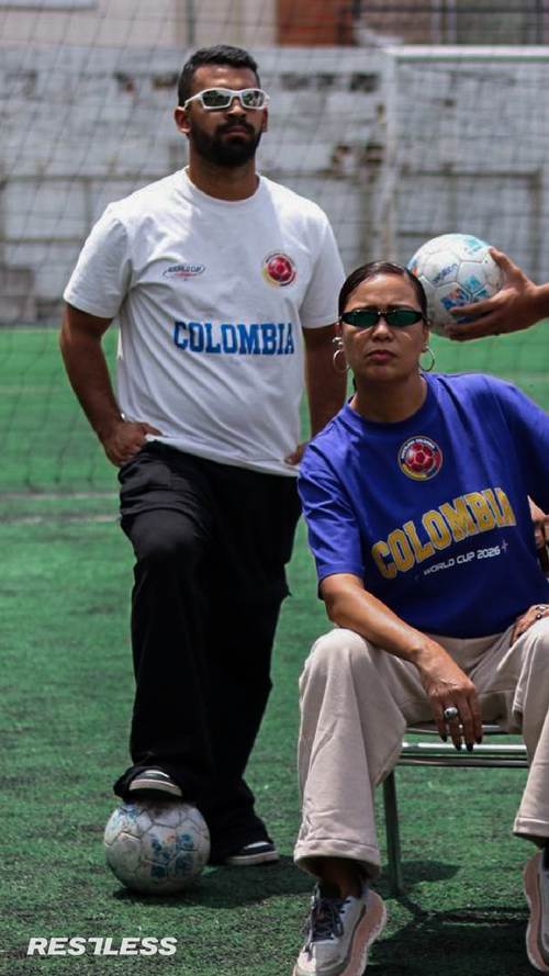 CAMISETA PARA EL MUNDIAL FUTBOL COLOMBIA UNISEX HOMBRE MUJER 2026|Color:BLANCO
