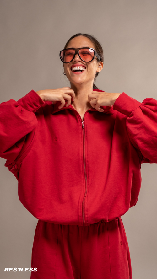 RESTLESS HIGH QUALITY FRENCH TERRIER COTTON ACTIVEWEAR SET WOMEN |Color:PASSION
ropa deportiva RESTLESS para mujer bonita de alta calidad |Color:PASSION
ORGANIC COTTON NATURAL FABRICS|Color:PASSION