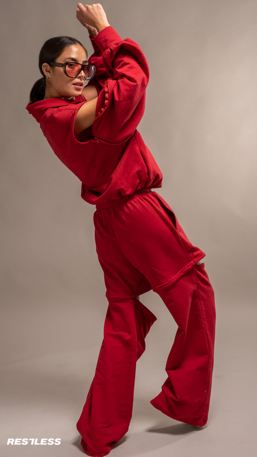 RESTLESS HIGH QUALITY FRENCH TERRIER COTTON ACTIVEWEAR SET WOMEN |Color:PASSION
ropa deportiva RESTLESS para mujer bonita de alta calidad |Color:PASSION
ORGANIC COTTON NATURAL FABRICS|Color:PASSION