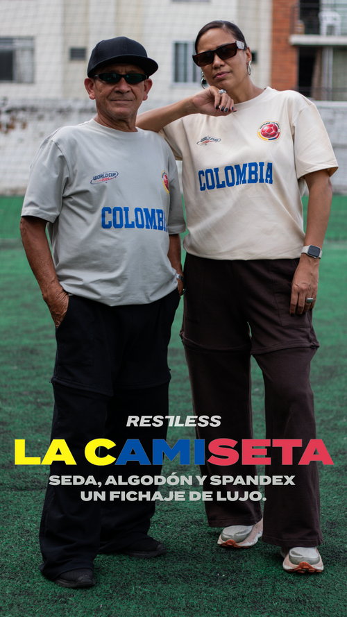 CAMISETA PARA EL MUNDIAL FUTBOL COLOMBIA UNISEX HOMBRE MUJER 2026|Color:PLATEADO