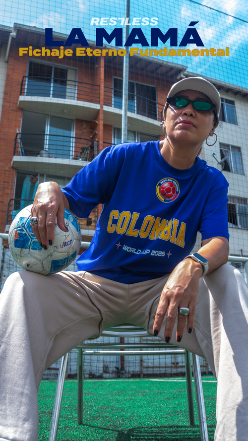 CAMISETA PARA EL MUNDIAL FUTBOL COLOMBIA 2026|Color:AZUL