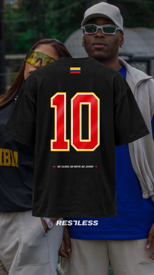 CAMISETA PARA EL MUNDIAL FUTBOL COLOMBIA 2026|Color:NOIR